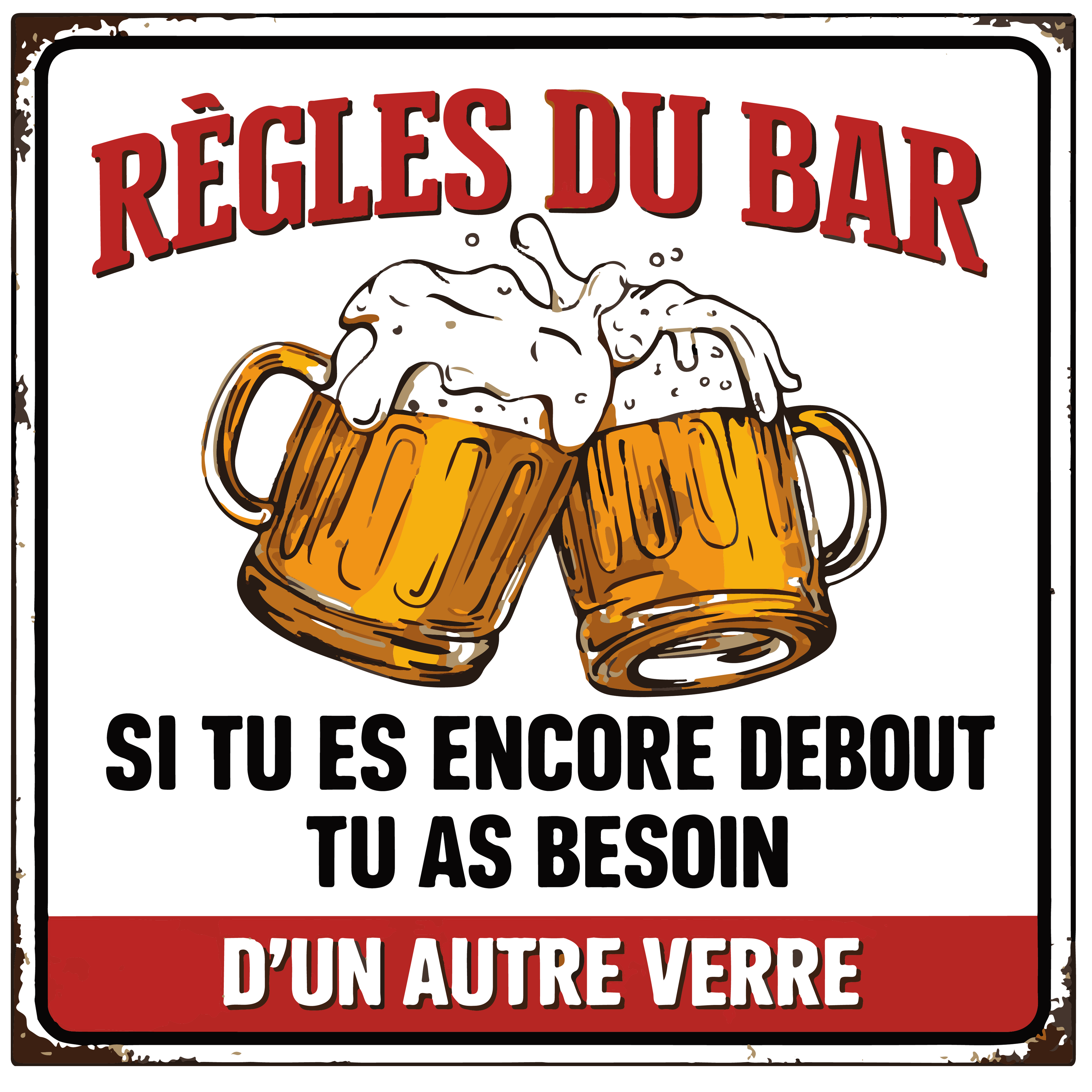 Règles du bar