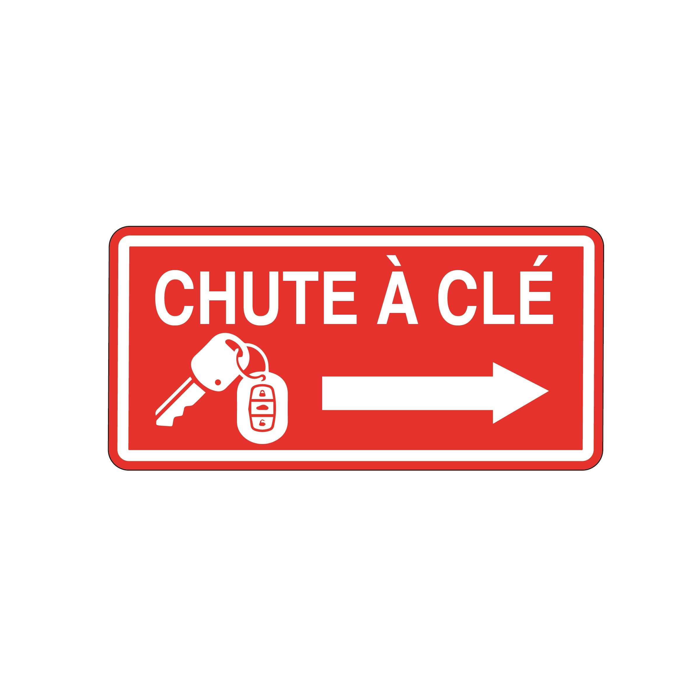 Chute à clé