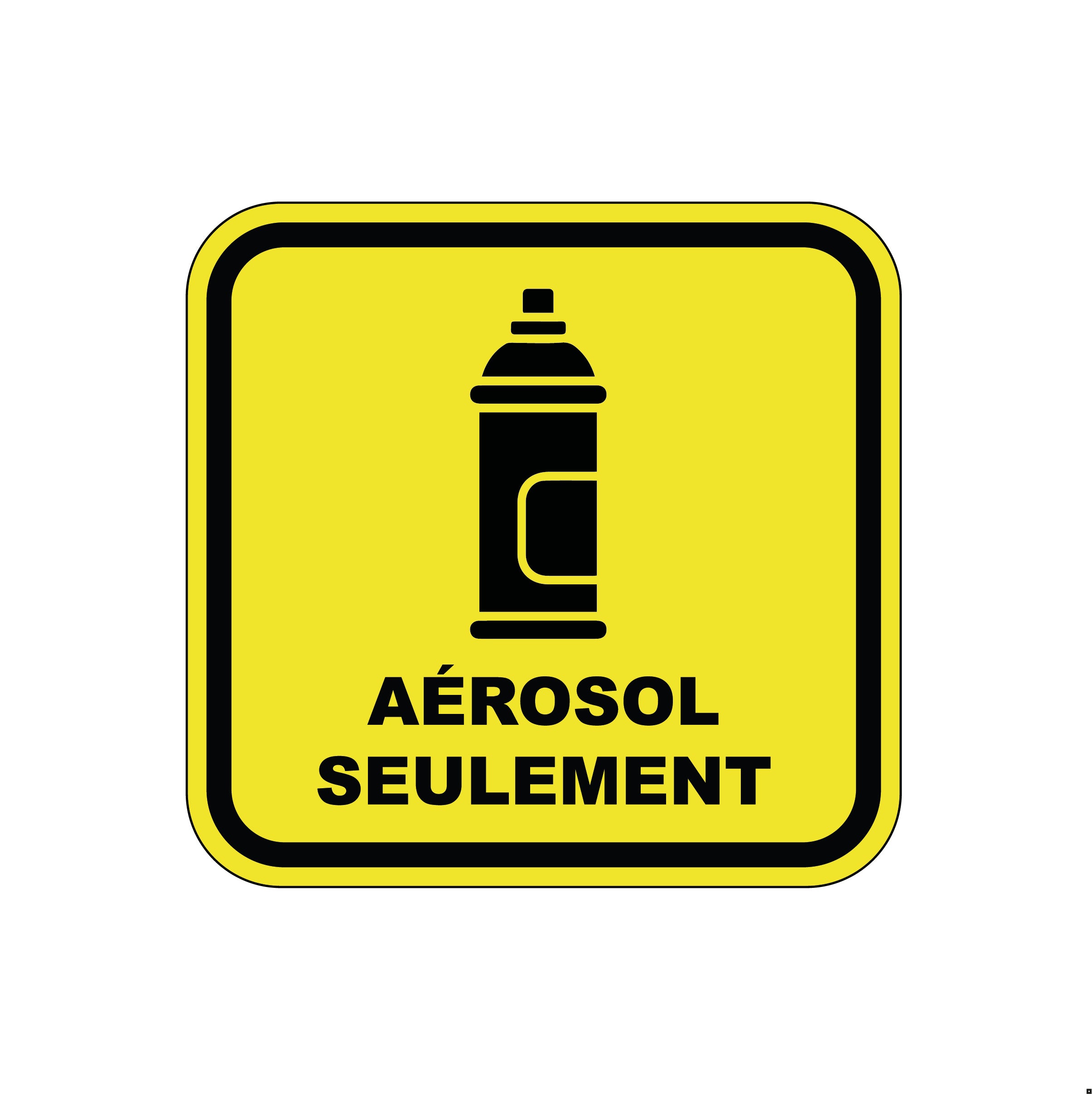 Aérosol seulement
