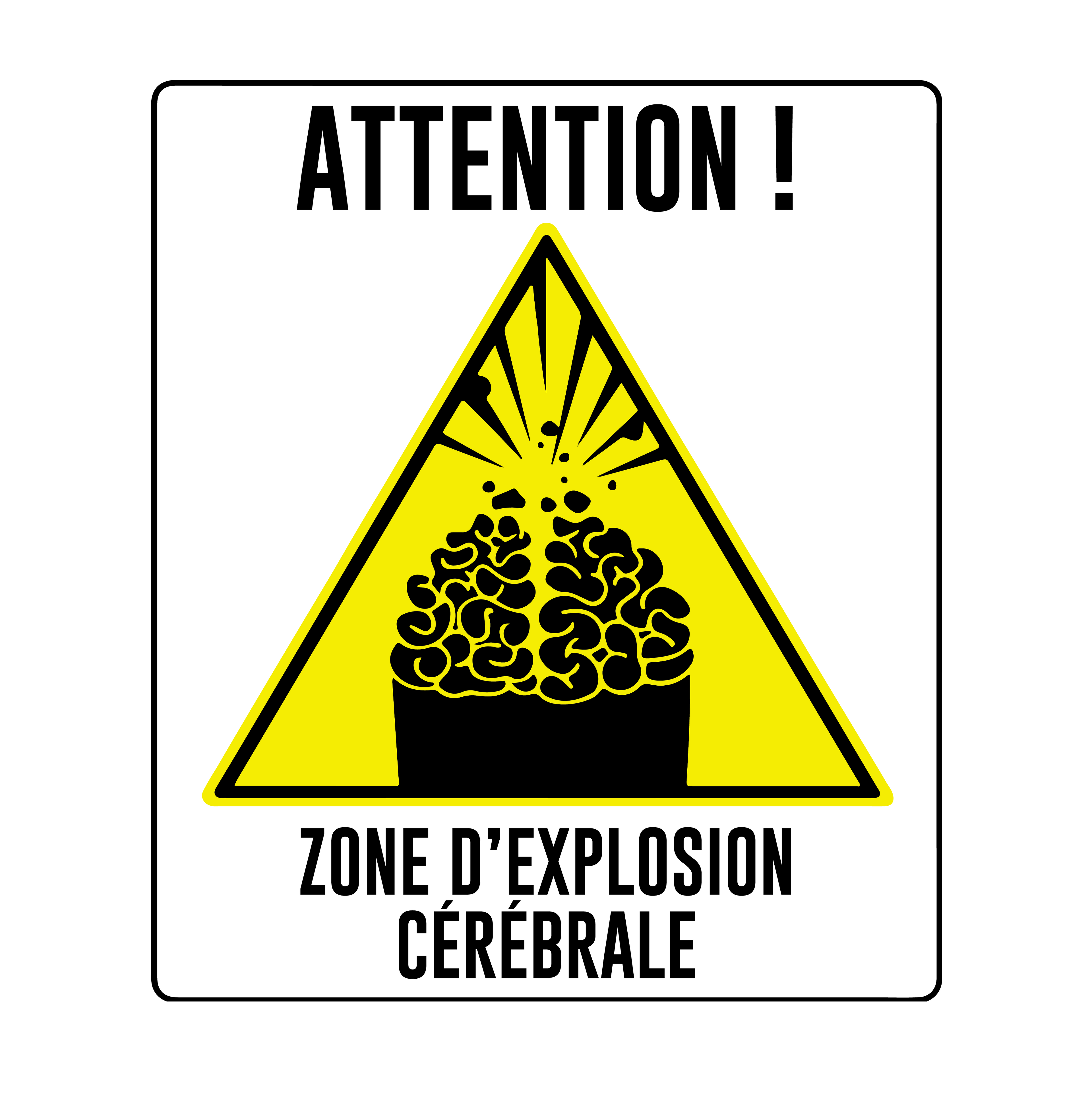 Zone d’explosion cérébrale