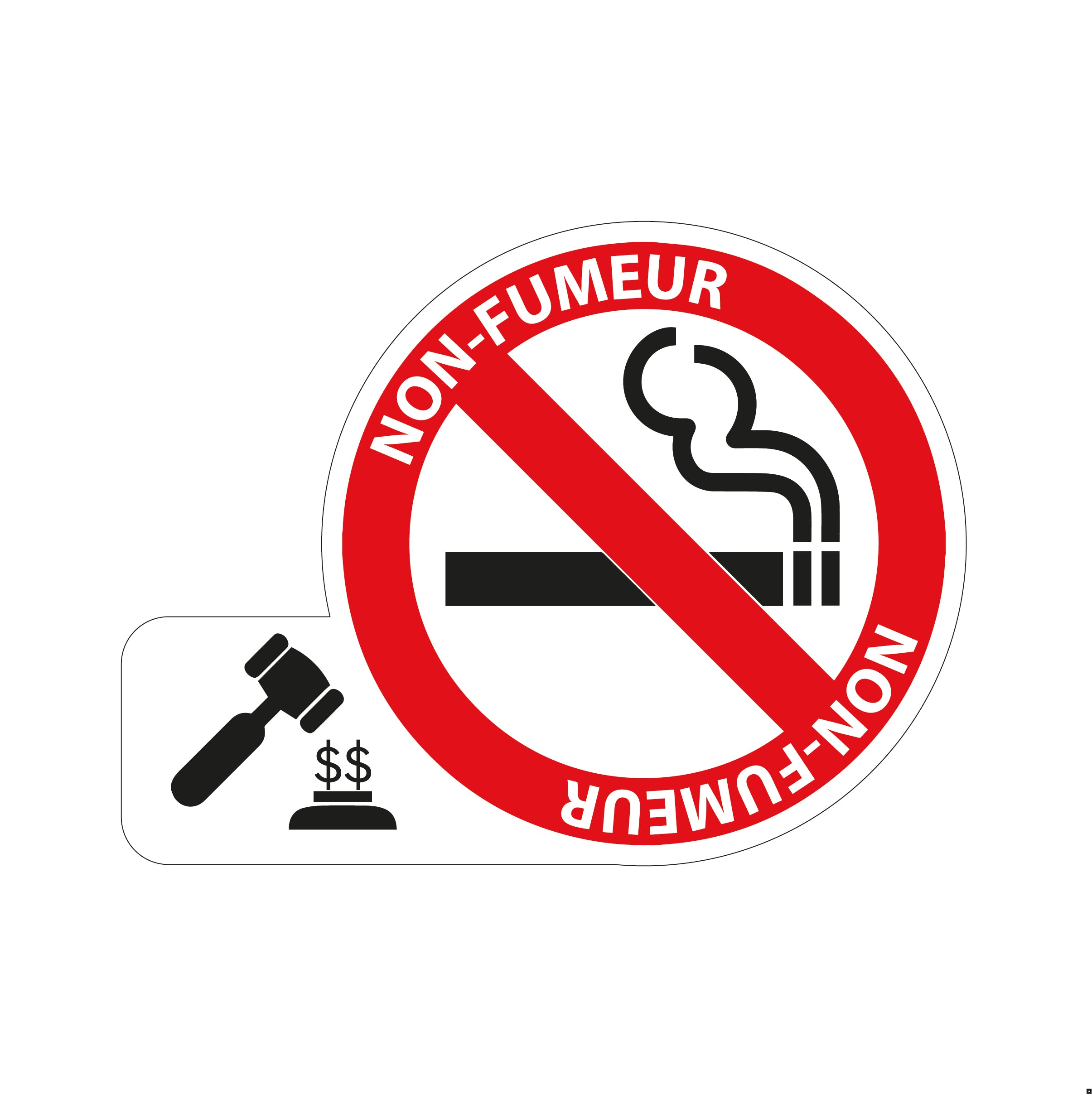 Non-fumeur (lot de 3)