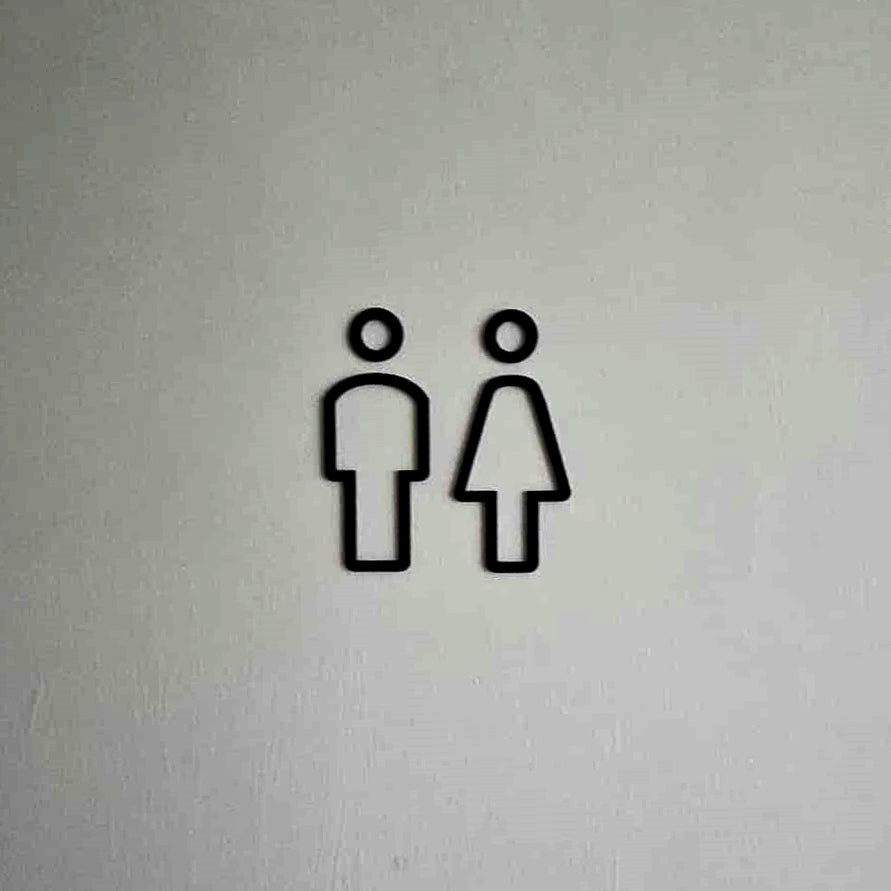 Toilettes homme/femme (1)