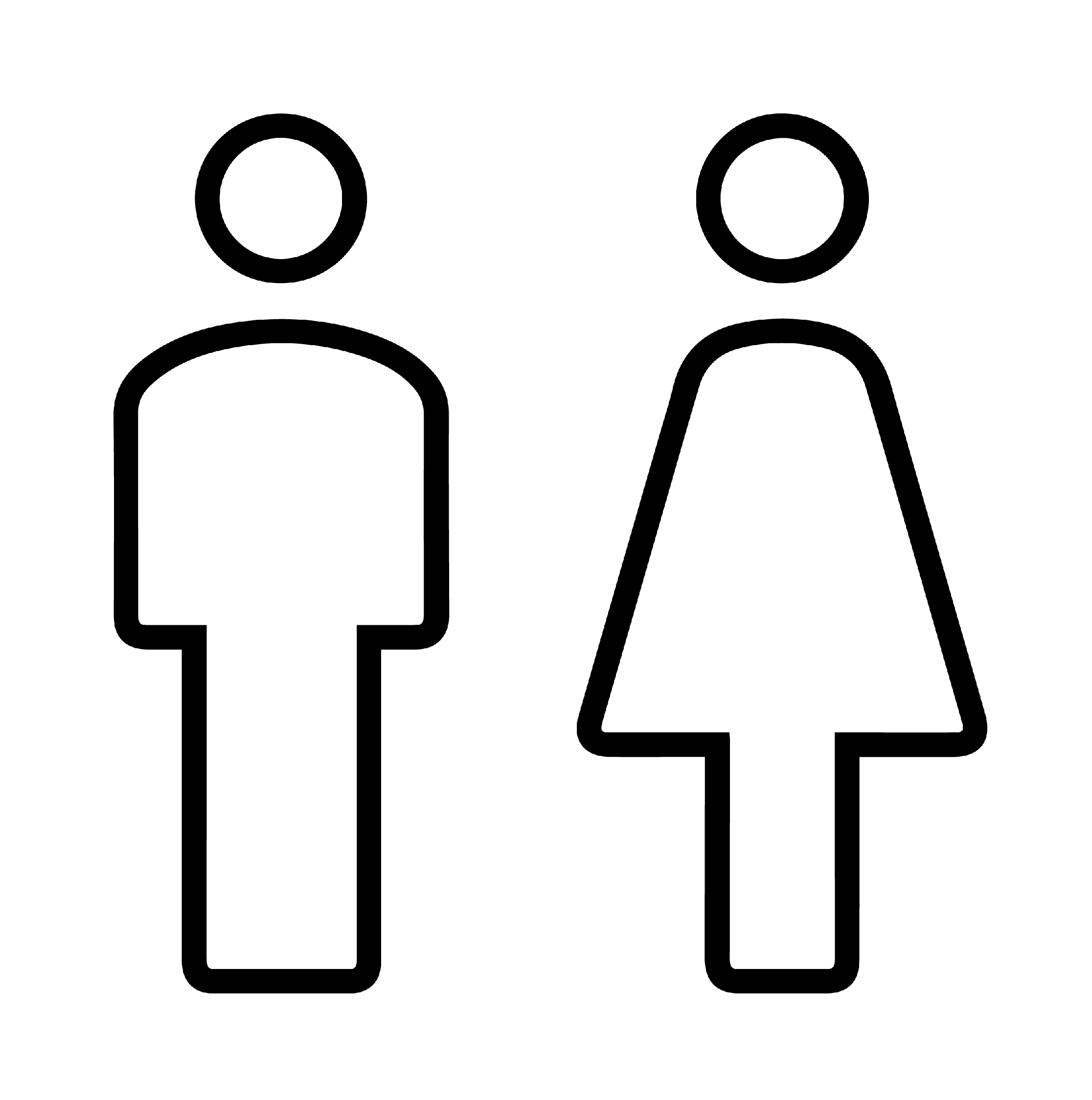 Toilettes homme/femme (1)